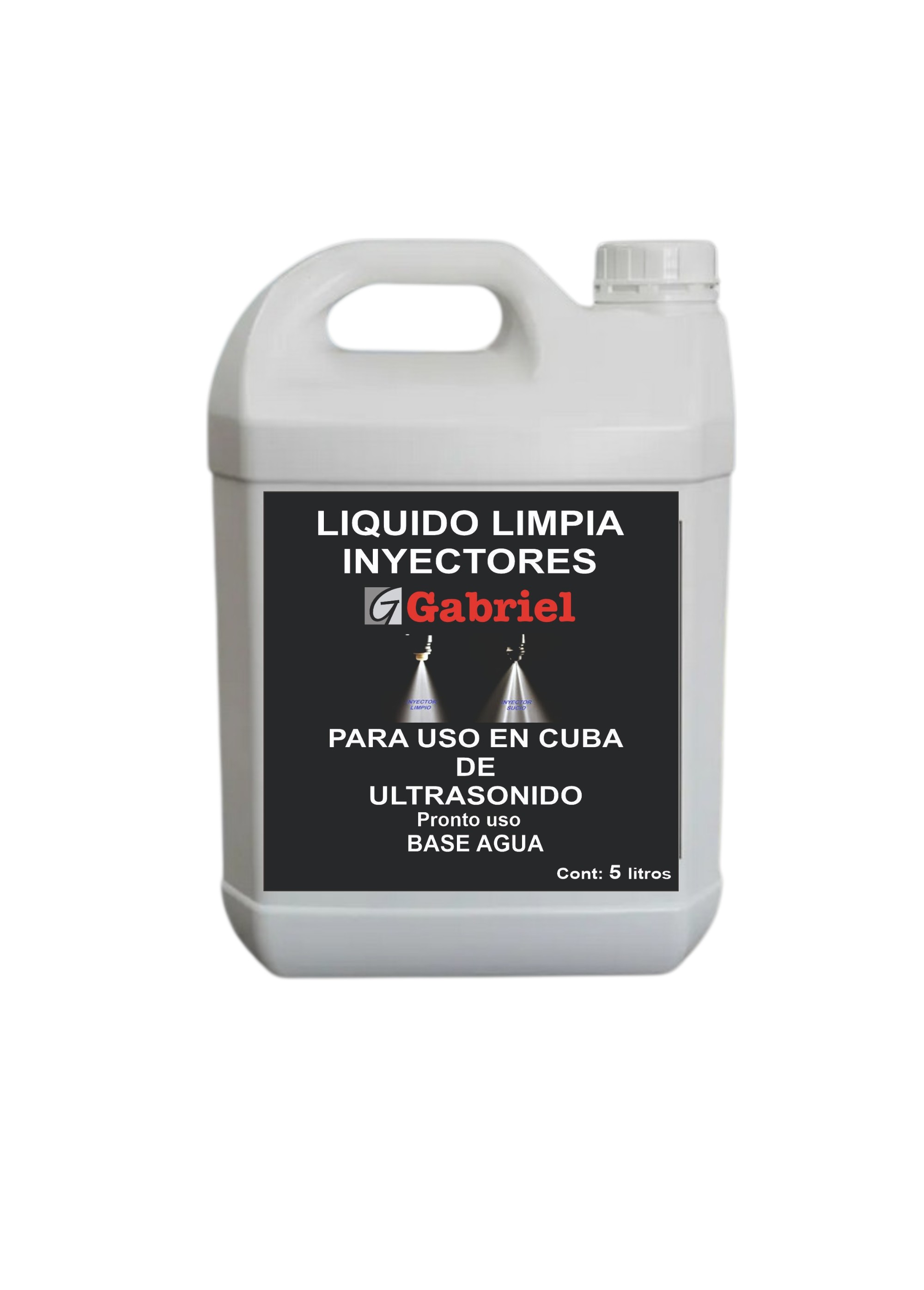 Líquido Limpia Inyectores Base Agua