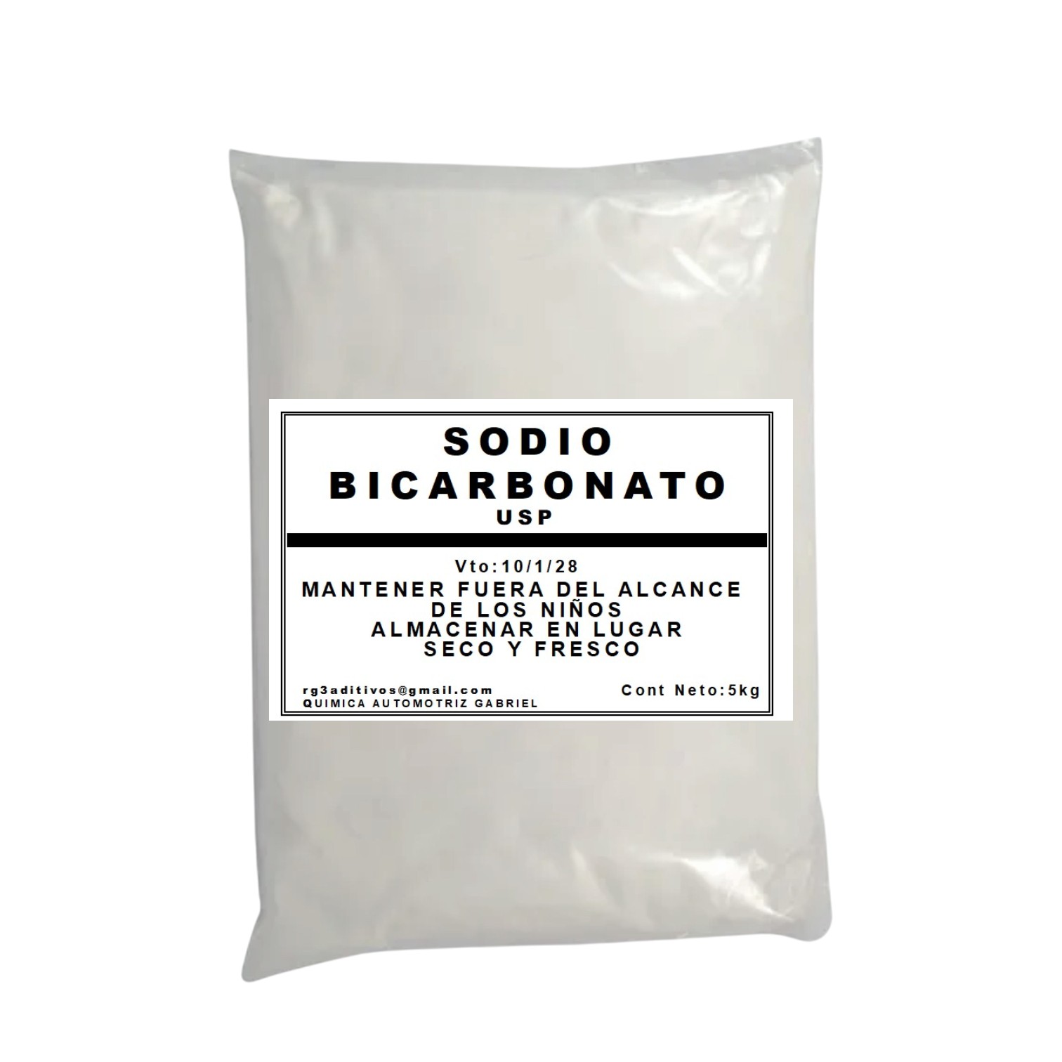 Bicarbonato de Sodio