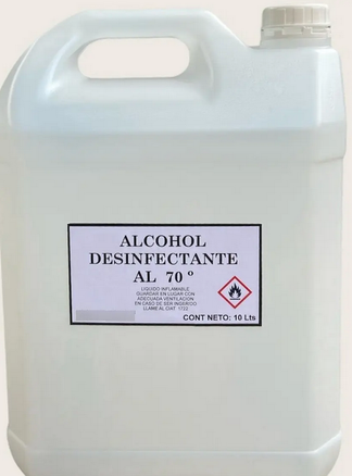 Alcohol Desinfectante al 70°