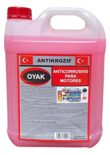 OYAK Anticorrosivo para Motores — Rosa