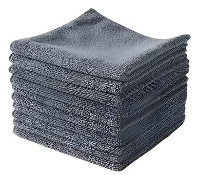 Pack 5 Paños Microfibra 55x50 (Gris, Rojo o Verde)